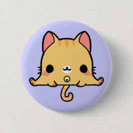 Kawaii Katze (Sie ändern den Hintergrund!) Button
