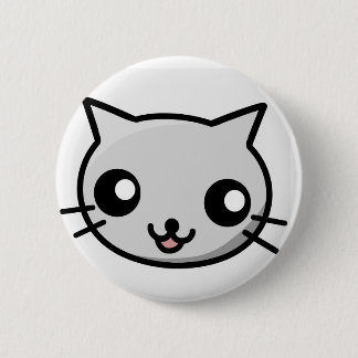 Kawaii Katzen-Abzeichen Button