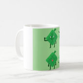 Kawaii Ketupat Kaffeetasse (Vorderseite Links)