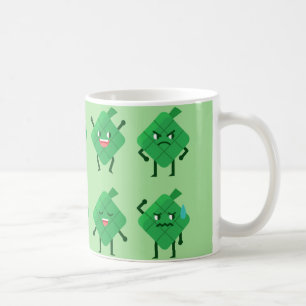 Kawaii Ketupat Kaffeetasse