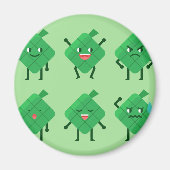 Kawaii Ketupat Magnet (Vorne)