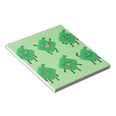 Kawaii Ketupat Notizblock (angewinkelt)