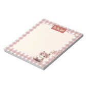 Kawaii Kids Notepad Niedlich School Stationierung Notizblock (Rotiert)