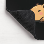 Kawaii Kids Sleep Napy Bara Boys Girls Capybara Pa Mousepad (Ecke)