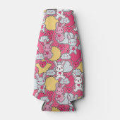 Kawaii-Kindermuster mit Niedlichen Doodles 2 Flaschenkühler (Vorderseite)