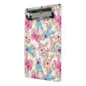 Kawaii Kindermuster mit niedlichen Gekritzeln Mini Klemmbrett (Gewinkelt2)