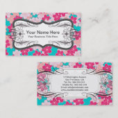 Kawaii Kirschblüten Kirschblüte Visitenkarte (Vorne/Hinten)