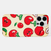 Kawaii-Kirschparty iPhone Hülle (Rückseite (Horizontal))