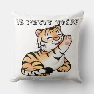 Kawaii-Kissenbezug mit niedlichem Tiger Kissen