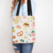 Kawaii Kitchen Teefreunde und Bäckereidesign Tasche