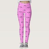 Kawaii Kitten Leggings (Vorderseite)