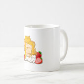 Kawaii Kitten Pancakes Kaffeetasse (VorderseiteRechts)