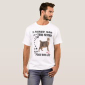 Kawaii Kitten Quote Mama Bobcat Vater Print, Niedl T-Shirt (Vorne ganz)