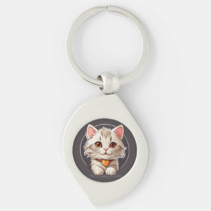 Kawaii Kitty Cat Schlüsselanhänger