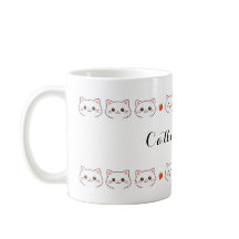 Kawaii Kitty Ceramic Mug