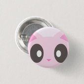 kawaii kitty Closeup Button (Vorne & Hinten)