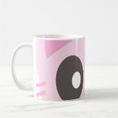 kawaii kitty Closeup Kaffeetasse (Links)