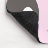 kawaii kitty Closeup Mousepad (Ecke)