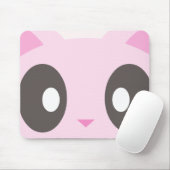 kawaii kitty Closeup Mousepad (Mit Mouse)