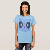kawaii kitty Closeup T-Shirt (Vorne ganz)