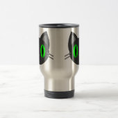 Kawaii Kitty Halloween Reisebecher (Mittel)