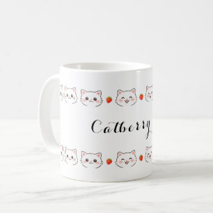 Kawaii Kitty Keramik-Tasse Kaffeetasse