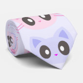 kawaii kitty krawatte (Gerollt)