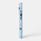 Kawaii Kitty Liebe Anime Phone Case iPhone 16 Hülle (Linke Seite)