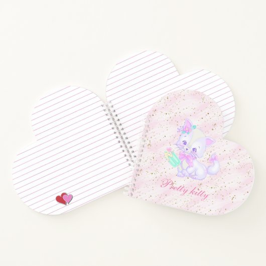 Kawaii Kitty Notizblock (Innenseite)