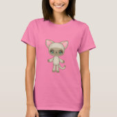 Kawaii Kitty T-Shirt (Vorderseite)