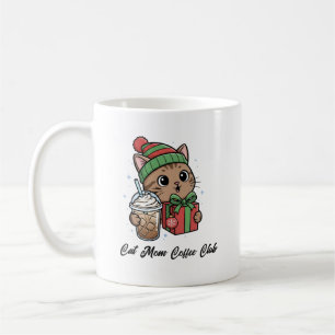 Kawaii-Kitty-Weihnachtsgeschenk für Katzenliebhabe Kaffeetasse