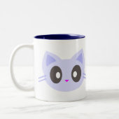 kawaii kitty zweifarbige tasse (Links)