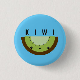Kawaii | Kiwi | Abzeichen Button