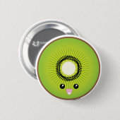 Kawaii Kiwi Button (Vorne & Hinten)