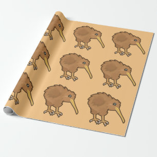 Kawaii Kiwi Geschenkpapier