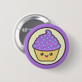 Kawaii kleiner Kuchen Cuppy Kuchen Button (Vorne & Hinten)