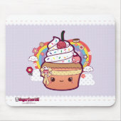 Kawaii kleiner Kuchen Mousepad (Vorne)