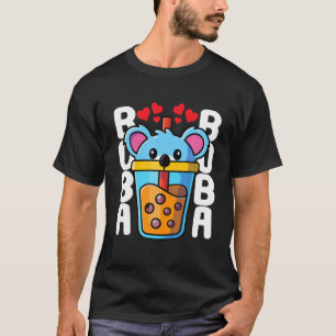 Kawaii Koala Bärenblase Teetrinken Koala Lieben T-Shirt