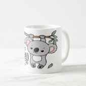 Kawaii Koala Nimm's Leicht Selbstfürsorge-Geschenk Kaffeetasse (VorderseiteRechts)