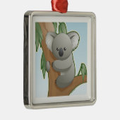 Kawaii Koala Ornament Aus Metall (Rechts)