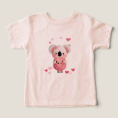 Kawaii Koala With Hearts (Design Vorderseite)
