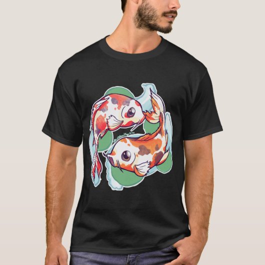 Kawaii Koi T-Shirt (Vorderseite)