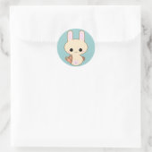 Kawaii Kokeshi Bunny Sticker (Tasche)