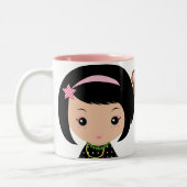 Kawaii Kokeshi Tasse (Links)