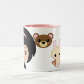 Kawaii Kokeshi Tasse (Mittel)