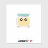 Kawaii Kombucha Scoby- Vinyl Sticker (Blatt)