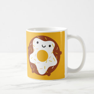 Kawaii Krapfen Kaffeetasse