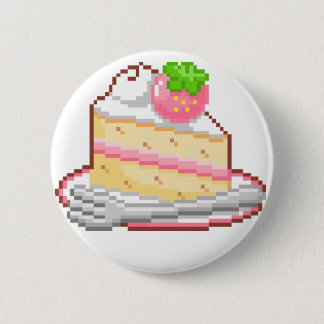 Kawaii Kuchen-Abzeichen Button