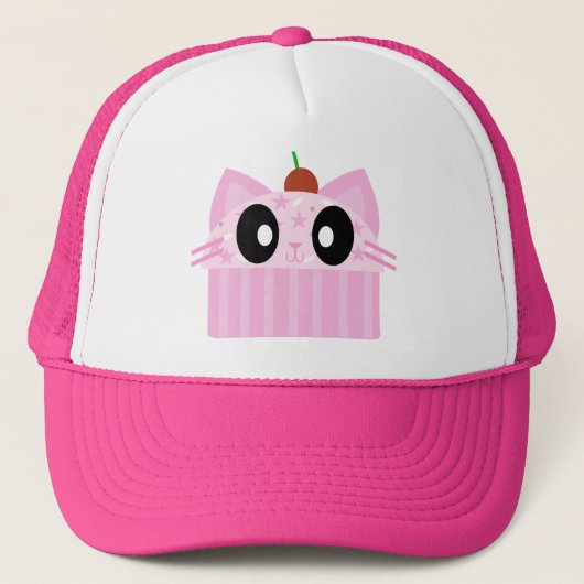 Kawaii-Kuchen Truckerkappe (Vorderseite)