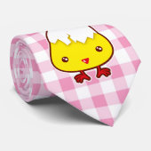 Kawaii Küken Krawatte (Gerollt)